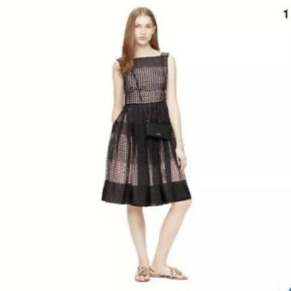 Kate Spade ‘Geo Tile’ for and flare dress